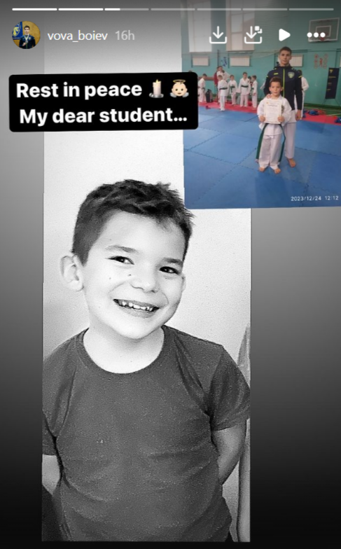 10-летний каратист Максим Симанюк с мамой и сестрой погиб в результате обстрела Киева